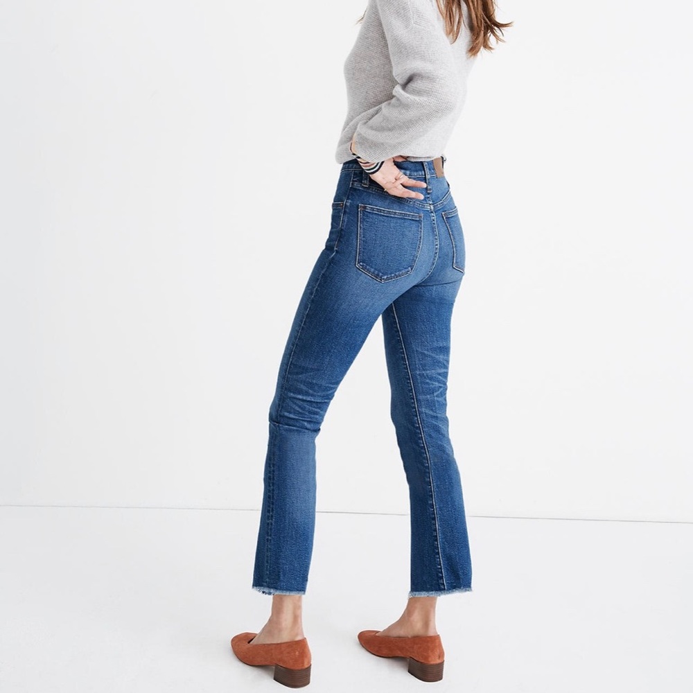 Madewell Cali-Demi Boot Jeans - Size 24 Tall